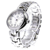  Shop Authentic Tag Heuer Link Roman Numeral Silver Dial Silver Steel Strap Watch for Women - WAT1416.BA0954 - Luxxuri