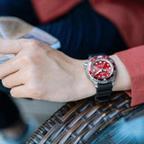  Shop Authentic Citizen Eco Drive Promaster Marine Red Dial Black Rubber Strap Watch For Men - BN0159-15X - Luxxuri