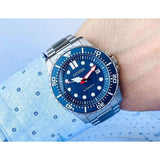 Shop Authentic Citizen Promaster Mechanical Blue Dial Silver Steel Strap Watch For Men - NJ0121-89L - Luxxuri
