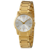  Shop Authentic Calvin Klein City White Dial Gold Steel Strap Watch for Women - K2G23546 - Luxxuri