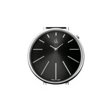  Shop Authentic Calvin Klein Equal Black Dial Black Leather Strap Watch for Women - K3E231C1 - Luxxuri
