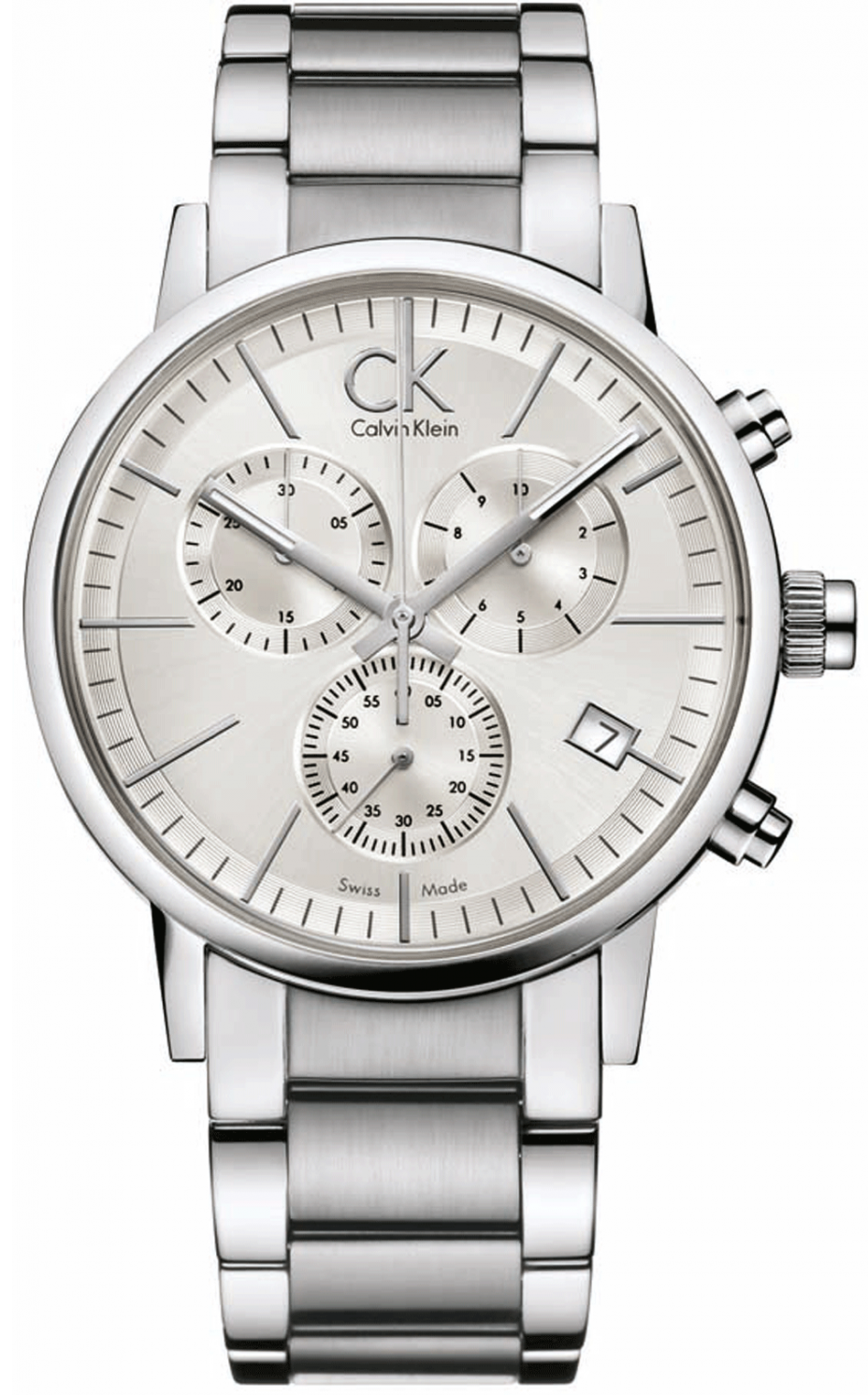  Shop Authentic Calvin Klein Post Minimal White Dial Silver Steel Strap Watch for Men - K7627126 - Luxxuri