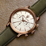  Shop Authentic Maserati Epoca Chronograph White Dial Black Leather Strap Watch For Men - R8871618016 - Luxxuri