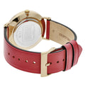 Coach Perry Red Dial Red Leather Strap Watch for Women - 14503852