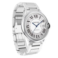  Shop Authentic Cartier Ballon Bleu De Cartier Silver Dial Silver Steel Strap Watch for Men - WSBB0049 - Luxxuri