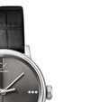  Shop Authentic Calvin Klein Grey Dial Black Leather Strap Watch for Women - K2Y2Y1CU - Luxxuri
