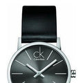  Shop Authentic Calvin Klein Minimal Black Dial Black Leather Strap Watch for Women - K7622107 - Luxxuri