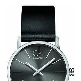  Shop Authentic Calvin Klein Minimal Black Dial Black Leather Strap Watch for Women - K7622107 - Luxxuri