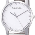  Shop Authentic Calvin Klein City Chronograph White Dial Silver Mesh Bracelet Watch for Men - K2G2G126 - Luxxuri