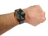  Shop Authentic Calvin Klein City Quartz Grey Dial Black Leather Strap Watch for Men - K2G2G6C3 - Luxxuri