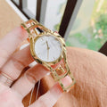  Shop Authentic Calvin Klein Class White Dial Gold Steel Strap Watch for Women - K6R23526 - Luxxuri