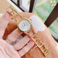  Shop Authentic Calvin Klein Class White Dial Gold Steel Strap Watch for Women - K6R23526 - Luxxuri