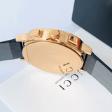 Shop Authentic Calvin Klein Posh Grey Dial Black Leather Strap Watch for Men - K8Q376C3 - Luxxuri