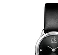  Shop Authentic Calvin Klein Minimal Black Dial Black Leather Strap Watch for Women - K3M231CS - Luxxuri