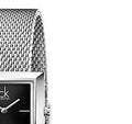  Shop Authentic Calvin Klein Mark Black Dial Silver Mesh Bracelet Watch for Women - K3R23121 - Luxxuri