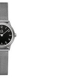  Shop Authentic Calvin Klein Minimal Black Dial Silver Mesh Bracelet Watch for Women - K3M53151 - Luxxuri