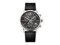  Shop Authentic Calvin Klein Post Minimal Chronograph Black Dial Black Leather Strap Watch for Men - K7627107 - Luxxuri