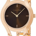  Shop Authentic Calvin Klein Class Brown Dial Rose Gold Steel Strap Watch for Women - K6R2362K - Luxxuri
