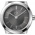  Shop Authentic Calvin Klein Minimal Grey Dial Silver Mesh Bracelet Watch for Women - K3M23124 - Luxxuri