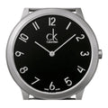  Shop Authentic Calvin Klein Minimal Black Dial Silver Mesh Bracelet Watch for Men - K3M51151 - Luxxuri