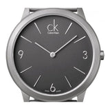  Shop Authentic Calvin Klein Minimal Grey Dial Silver Mesh Bracelet Watch for Women - K3M53154 - Luxxuri
