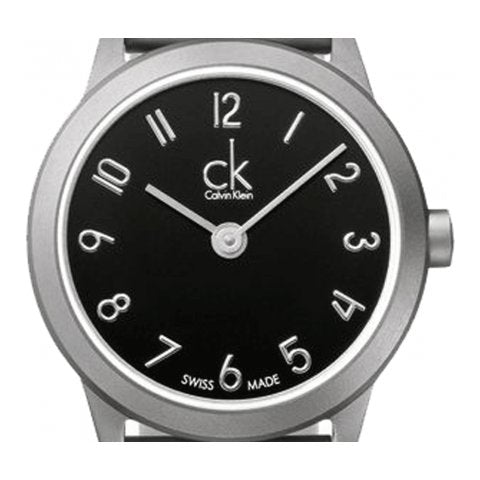  Shop Authentic Calvin Klein Minimal Black Dial Silver Mesh Bracelet Watch for Women - K3M53151 - Luxxuri