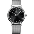  Shop Authentic Calvin Klein Surround Black Dial Silver Mesh Bracelet Watch for Men - K3W21121 - Luxxuri