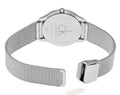  Shop Authentic Calvin Klein Minimal Grey Dial Silver Mesh Bracelet Watch for Men - K3M21124 - Luxxuri
