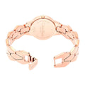  Shop Authentic Calvin Klein Snake Silver Dial Rose Gold Steel Strap Watch For Women - K6E23646 - Luxxuri