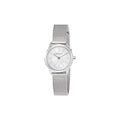  Shop Authentic Calvin Klein Minimal White Dial Silver Mesh Bracelet Watch for Women - K3M23126 - Luxxuri