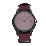  Shop Authentic Calvin Klein Tone Maroon Dial Maroon NATO Strap Watch for Men - K7K514UP - Luxxuri