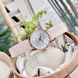  Shop Authentic Calvin Klein City Silver Dial White Leather Strap Watch for Women - K2G236X6 - Luxxuri