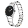  Shop Authentic Calvin Klein Stately Black Dial Silver Steel Strap Watch for Women - K3G2312S - Luxxuri