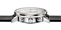  Shop Authentic Calvin Klein Post Minimal White Dial Black Leather Strap Watch for Men - K7627120 - Luxxuri