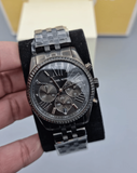  Shop Authentic Michael Kors Lexington Chronograph Black Dial Black Steel Strap Watch For Women - MK5709 - Luxxuri