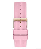 Shop Authentic Guess Athena White Dial Pink Rubber Strap Watch For Women - GW0030L4 - Luxxuri