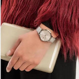  Shop Authentic Tommy Hilfiger Jenna Quartz White Dial Silver Steel Strap Watch for Women - 1782068 - Luxxuri