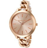  Shop Authentic Michael Kors Slim Runway Rose Gold Dial Rose Gold Steel Strap Watch for Women - MK3223 - Luxxuri