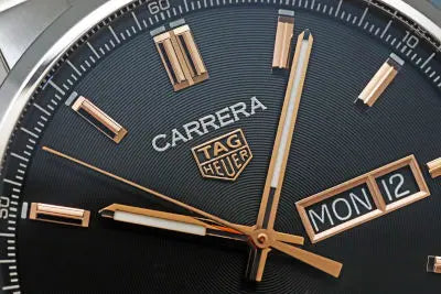  Shop Authentic Tag Heuer Carrera Day Date Black Dial Silver Steel Strap Watch for Men - WBN2013.BA0640 - Luxxuri