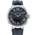  Shop Authentic Cartier Ballon Bleu De Cartier Black Dial Black Leather Strap Watch for Men - WSBB0003 - Luxxuri