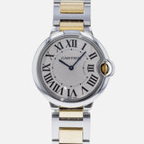  Shop Authentic Cartier Ballon Bleu Silver Dial Two Tone Steel Strap Watch for Unisex Watch - W69008Z3 - Luxxuri