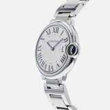  Shop Authentic Cartier Ballon Bleu De Cartier Silver Dial Silver Steel Strap Watch for Women - W69011Z4 - Luxxuri