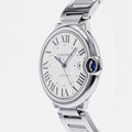  Shop Authentic Cartier Ballon Bleu De Cartier Silver Dial Silver Steel Strap Watch for Men - WSBB0049 - Luxxuri