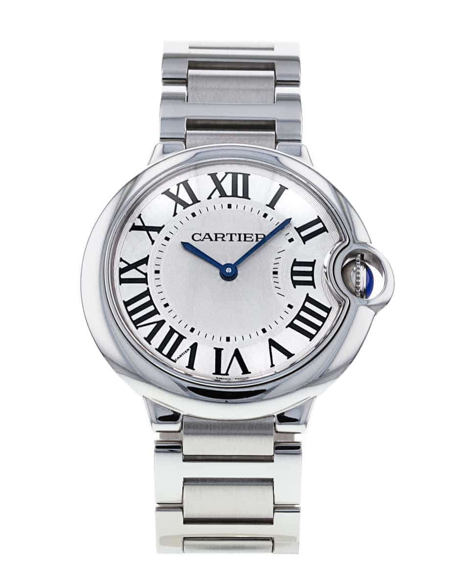  Shop Authentic Cartier Ballon Bleu De Cartier Silver Dial Silver Steel Strap Watch for Women - W69011Z4 - Luxxuri