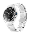  Shop Authentic Cartier Ballon Bleu de Cartier Black Dial Silver Steel Strap Watch for Men - W6920042 - Luxxuri