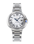  Shop Authentic Cartier Ballon Bleu De Cartier Silver Dial Silver Steel Strap Watch for Women - WSBB0044 - Luxxuri