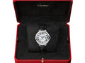  Shop Authentic Cartier Ballon Bleu De Cartier Silver Dial Black Leather Strap Watch for Women - WSBB0030 - Luxxuri