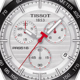  Shop Authentic Tissot T Sport PRS 516 Chronograph White Dial Silver Steel Strap Watch For Men - T100.417.11.031.00 - Luxxuri
