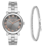  Shop Authentic Michael Kors Norie Grey Dial Silver Stainless Steel Strap Watch for Women - MK3559 - Luxxuri