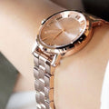  Shop Authentic Michael Kors Norie Rose Gold Dial Rose Gold Steel Strap Watch for Women - MK3561 - Luxxuri